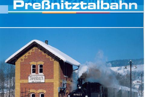 Kalendertitelseite „Unterwegs mit der Preßnitztalbahn“ 2007