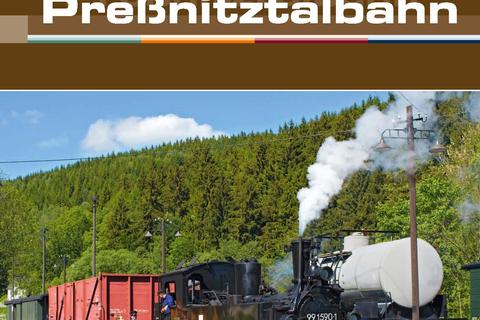 Kalendertitelseite „Unterwegs mit der Preßnitztalbahn“ 2012