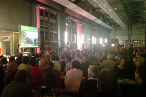Vereinsfeier der IG Preßnitztalbahn e.V. in der Ausstellungs- und Fahrzeughalle mit über 350 Gästen.