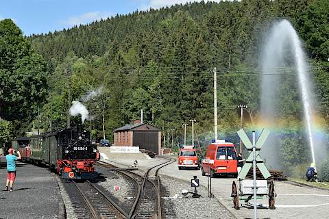 Bahnhof Schmalzgrube.