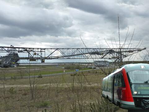 Collage zum Vereinsausflug mit VT 642 zur F60.