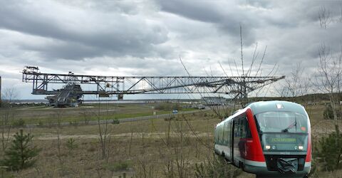 Collage zum Vereinsausflug mit VT 642 zur F60.